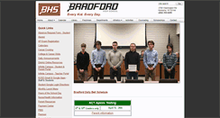 Desktop Screenshot of bradford.kusd.edu