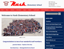 Tablet Screenshot of nash.kusd.edu
