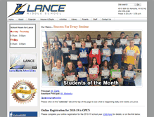 Tablet Screenshot of lance.kusd.edu